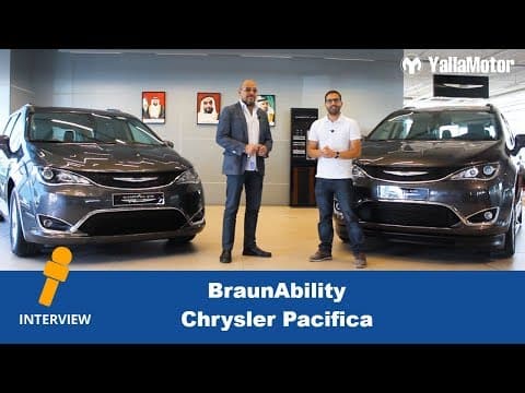 BraunAbility Chrylser Pacifica targets People of Determination in the UAE | YallaMotor.com BraunAbility Chrylser Pacifica targets People of Determination in the UAE | YallaMotor.com