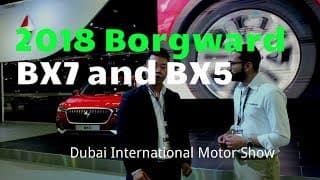 2018 Borgward BX5 and BX7 revealed at the Dubai International Motor Show | YallaMotor com