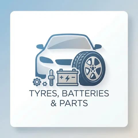 خدمات الإطارات والبطاريات وقطع الغيار مقدم من Orange Auto
