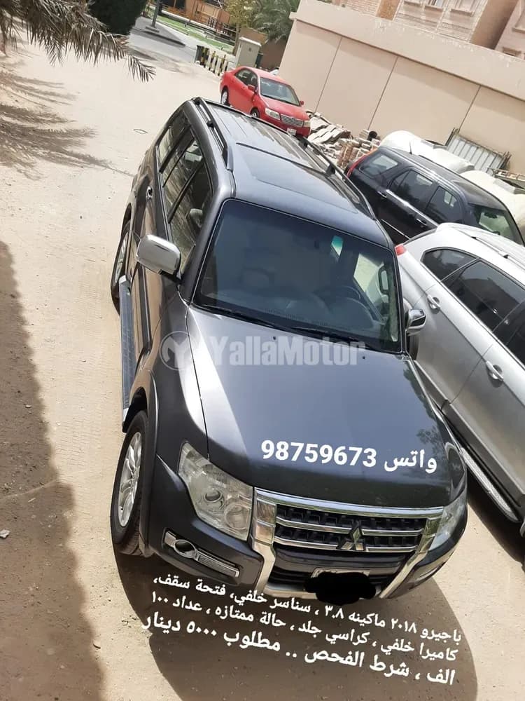 ميتسوبيشي باجيرو 3.8L 5 Door 2018 مستعملة