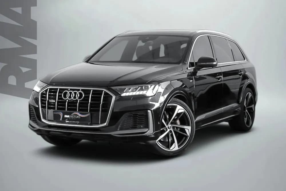 مستعملة أودي كيو7 55 TFSI quattro S-line 340 HP 2021