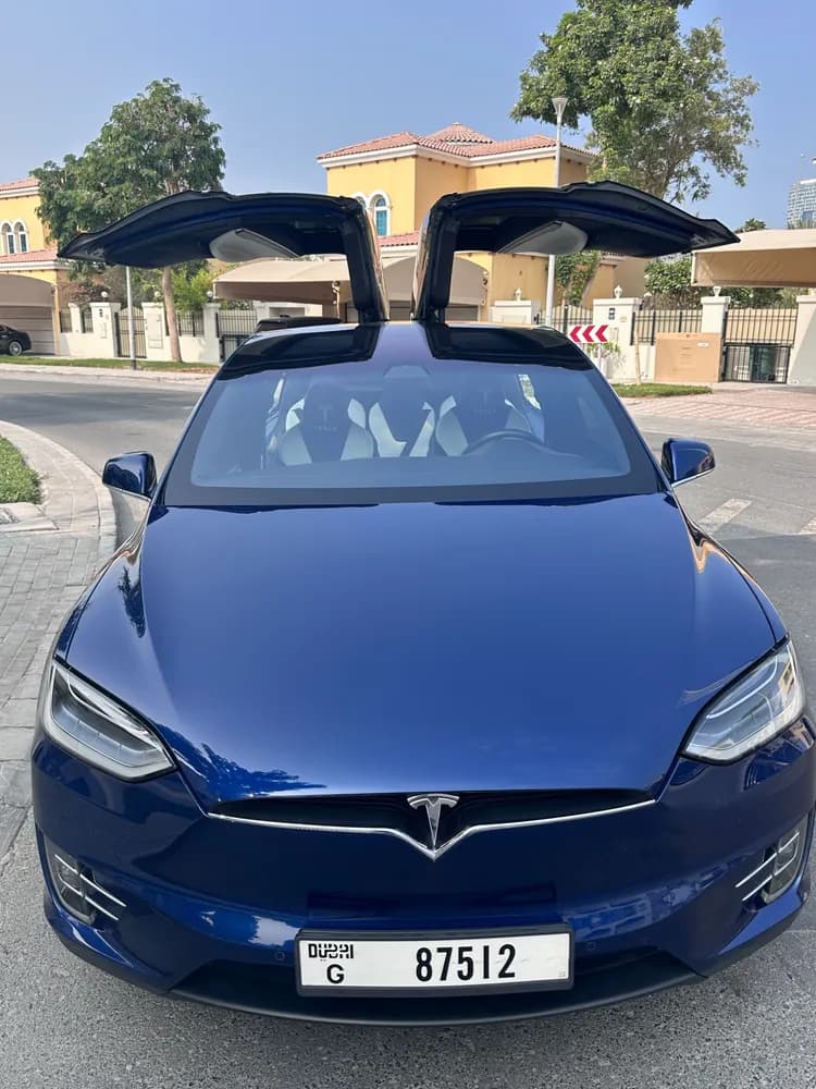 تسلا موديل X P100D 2017 مستعملة