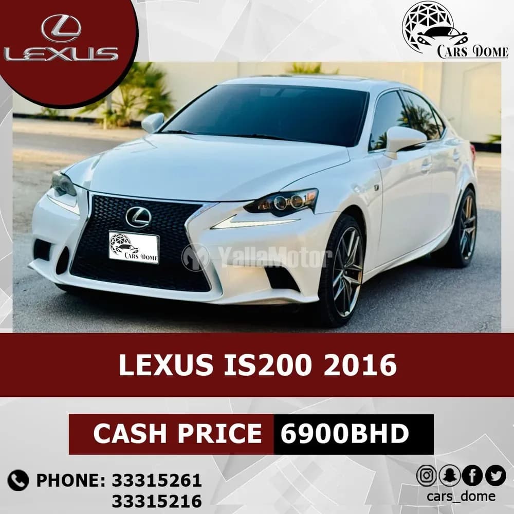 Used Lexus IS 200t Classic 2016