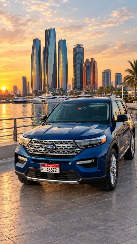 فورد إكسبلورر 3.5L V6 Base 2021 مستعملة