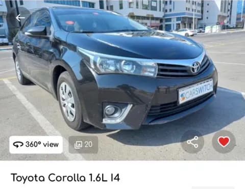 Used Toyota Corolla 1.6 SE 2015 Used Toyota Corolla 1.6 SE 2015 for sale
