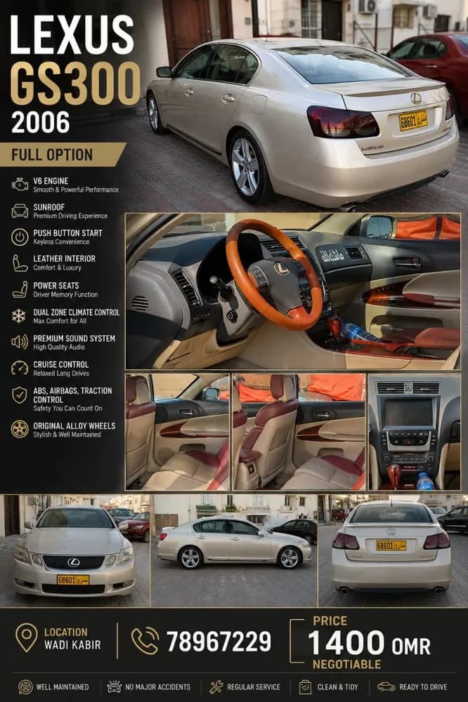 Used Lexus GS 4 door 3.5L 2006